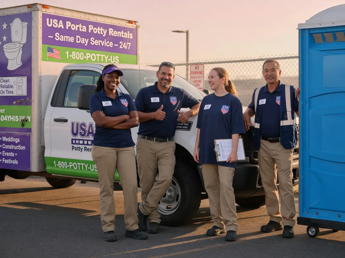 Porta Potty Rental company in Barboursville, VA